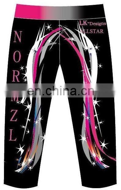 Pink youth girls private label fitness custom logo sport dance wear