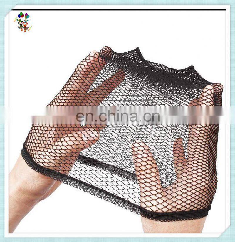 Beige Snood Elastic Nylon Net Stretch Mesh Wig Caps HPC-0107