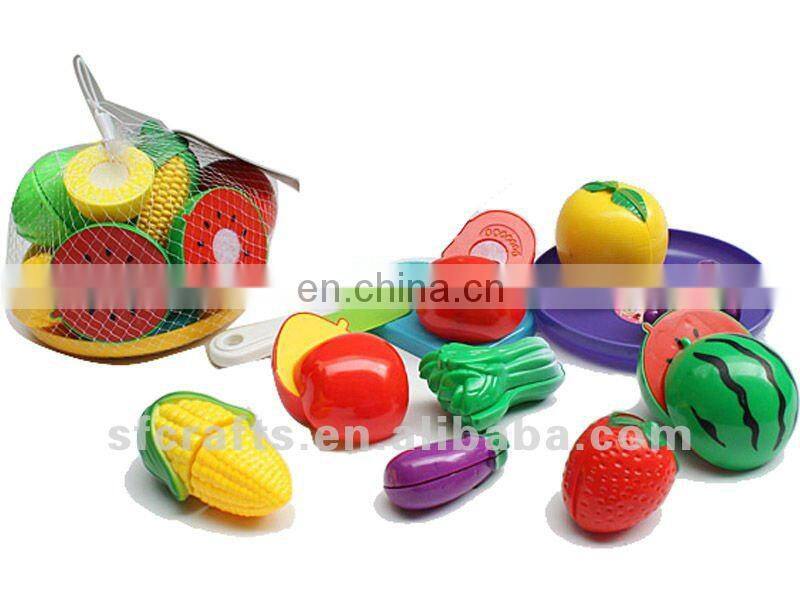 New,plastic cut fruite game toy for kids