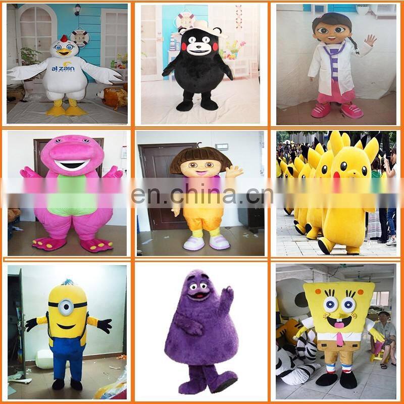 Hot selling CE minion mascot costume,used mascot costumes for sale