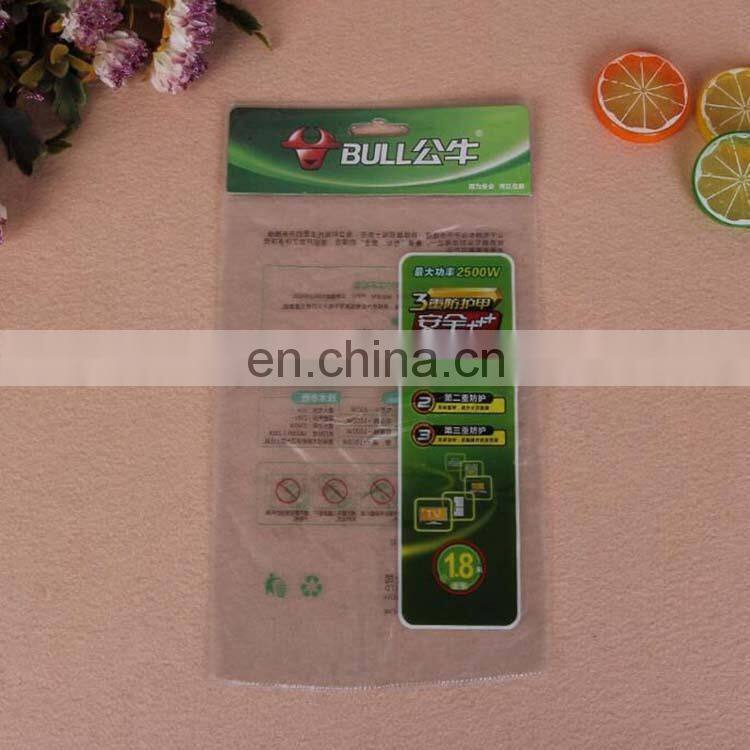 High quality safe grade waterproof pvc plastic bag with acustomized printing for electronic accessory