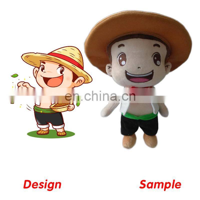 Welcomed Custom Cartoon Character Soft Toy Doll Oem Plush Toys