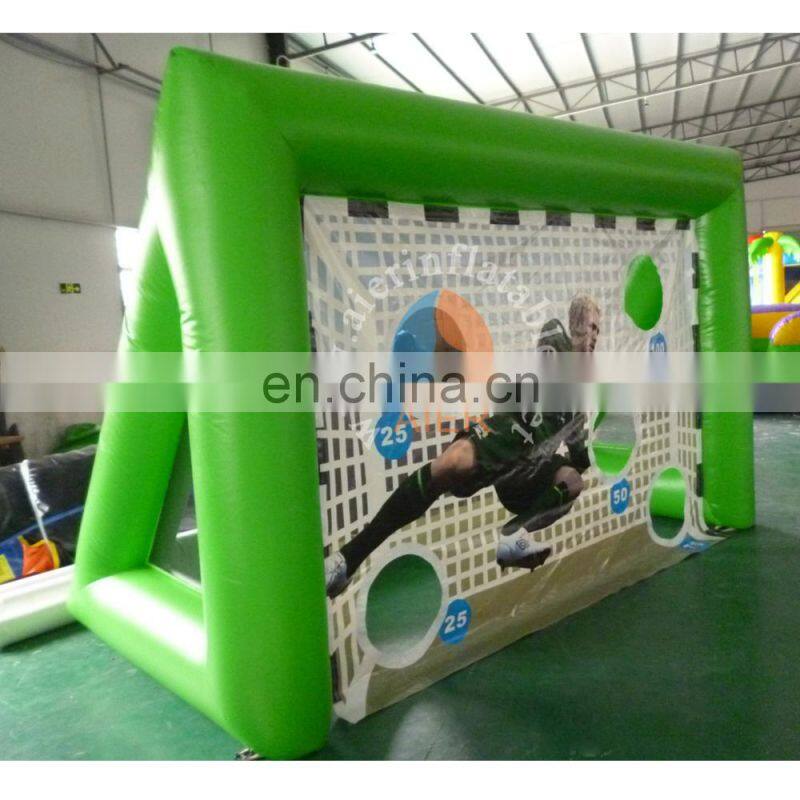 High qualiry inflatable sport games wholesale price inflatable football gate for adult