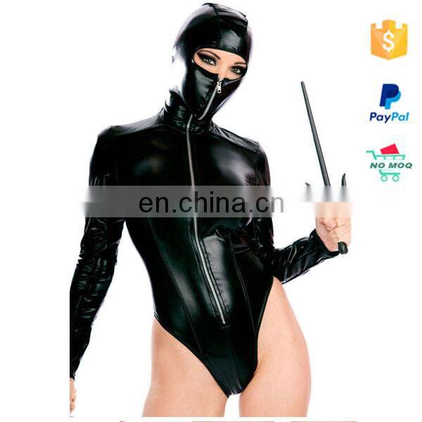 Mix Color Leather Xxxl Pvc Catsuit