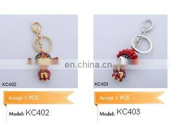 New Hot Selling Personalized Gold Antlers Pendant Keychain