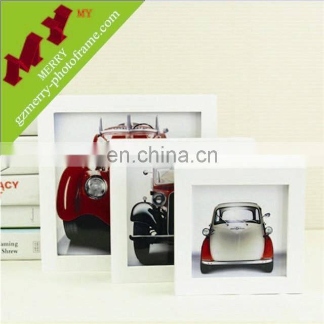 2016 hot product wooden square picture frame wholesale