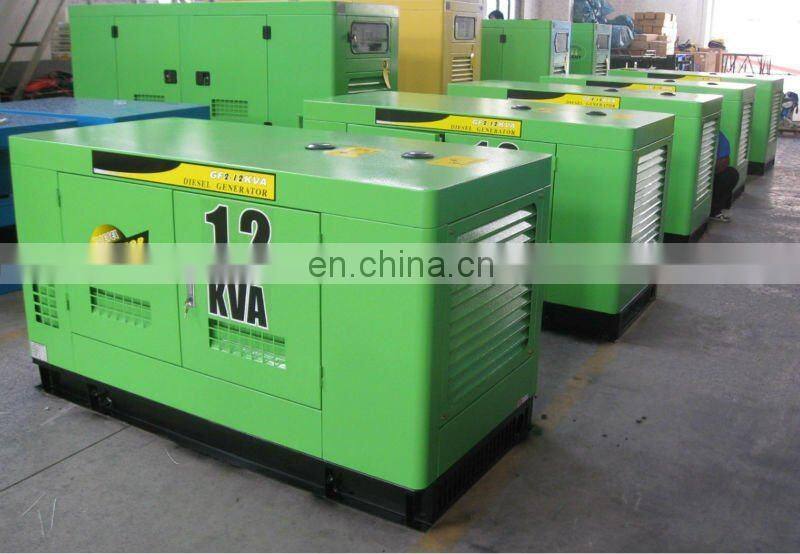 15KVA electric power diesel generator silent type genset
