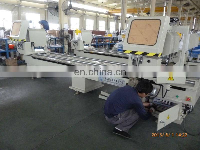 aluminum profile machining center cutting saw equipment for pvc window