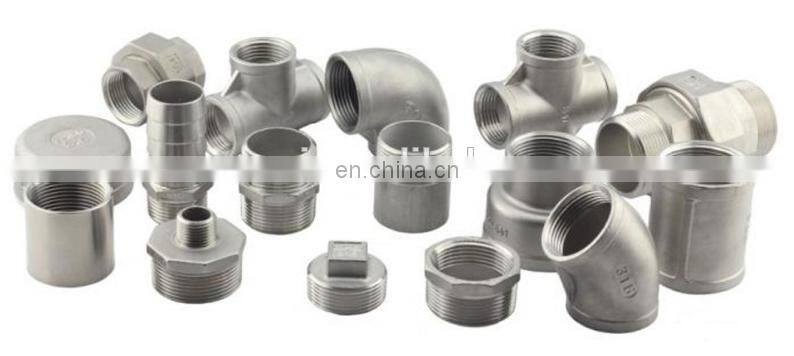 Jiangsu Stainless steel screwed equal 90 degree elbow