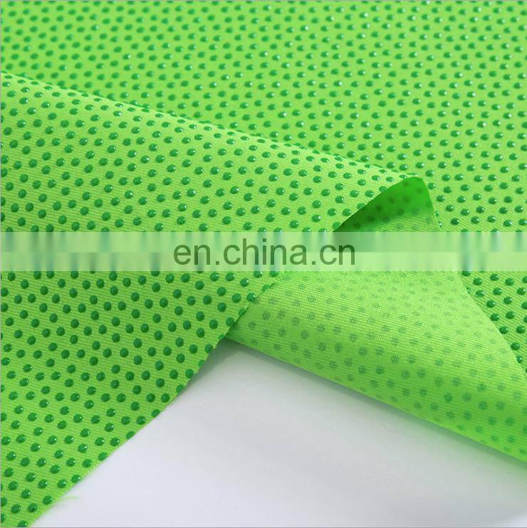 Good Quality 100% polyester dotted anti slip fabric for car seat