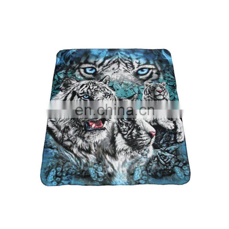 Factory Manufactured Polyester Wholesale Blanket Custom Print