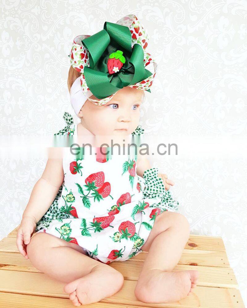 Boutique Kids Rompers Onesie Floral Soft Newborn Baby Clothes