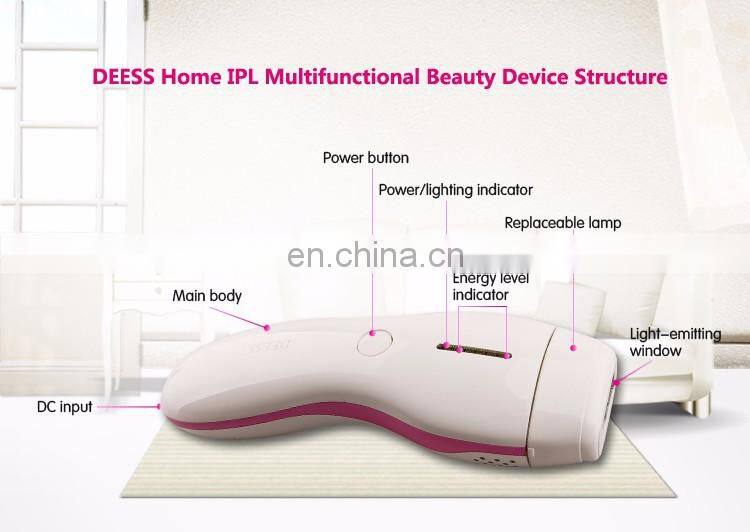 DEESS New products mini laser ipl hair removal skin care product for women