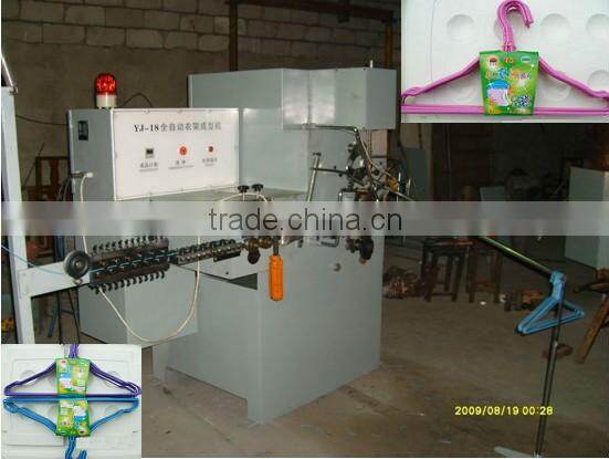 Automatic PVC Coated Wire Hanger Making Machine