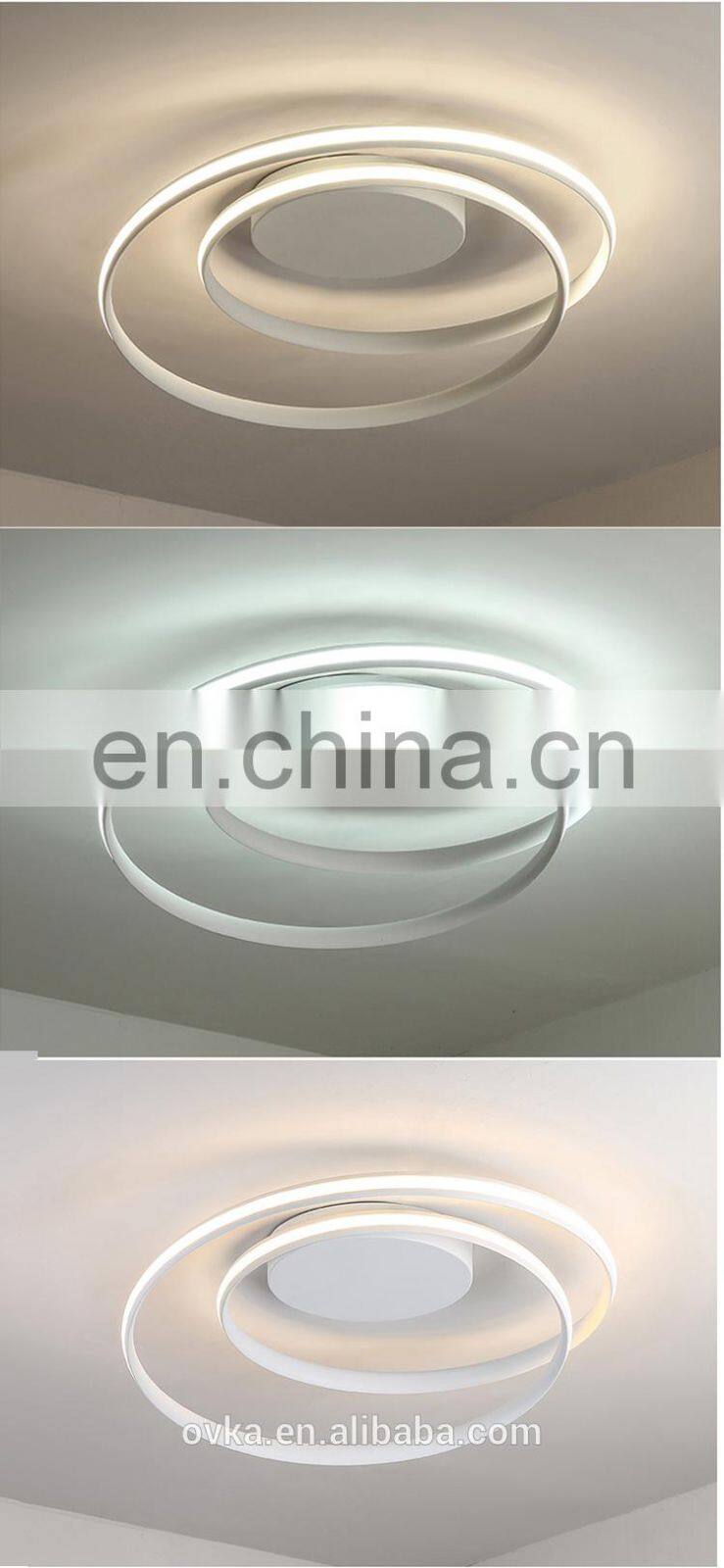 Creative simple bedroom light led ceiling light