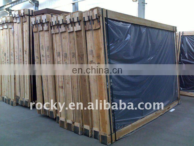 China high quality decorative tempered cracked glass broken glass table