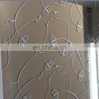 TITANIUM MIRROR WITH BACK PAINTED