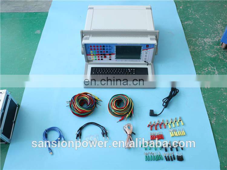 Secondary Current Injection relay Tester Microcomputer 3-phase Relaying protection tester