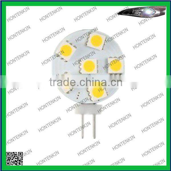 high brightness SMD 5050 80lm 1.2w g4 led bulb