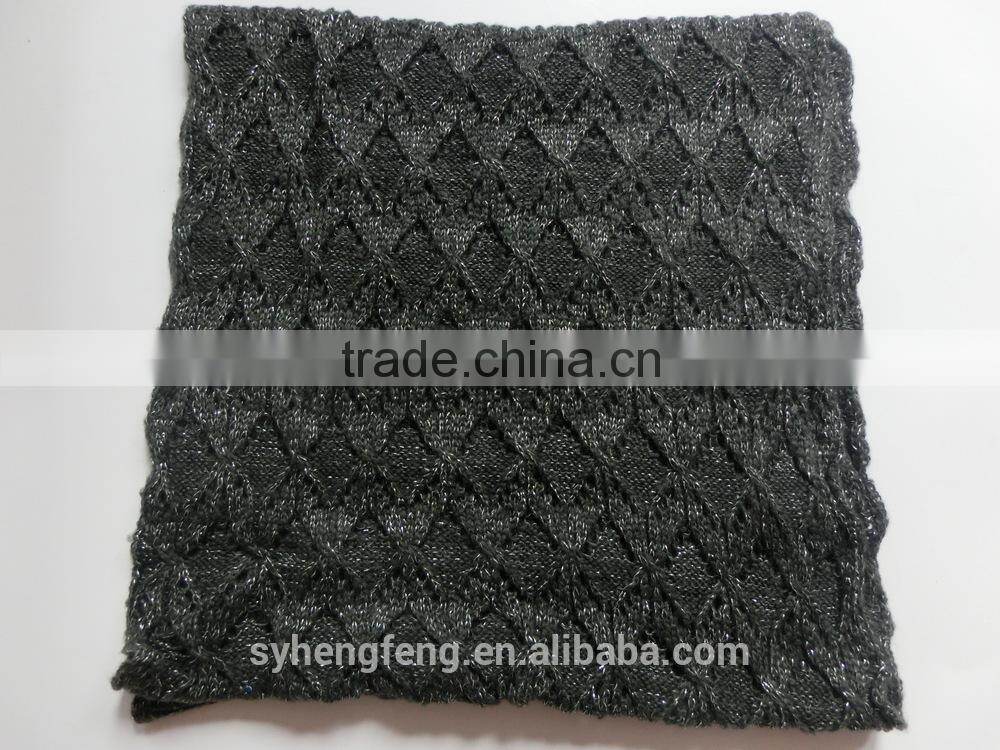 Wholesale fashion two-pieces knitted hat and scarf