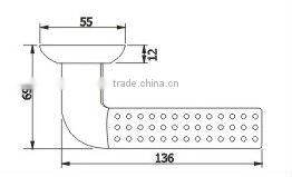 ZH005:Zinc Alloy Lever main wood door handle