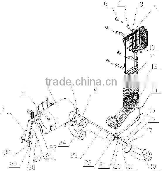 JYC Auto parts WG9125190221 air purifier filter