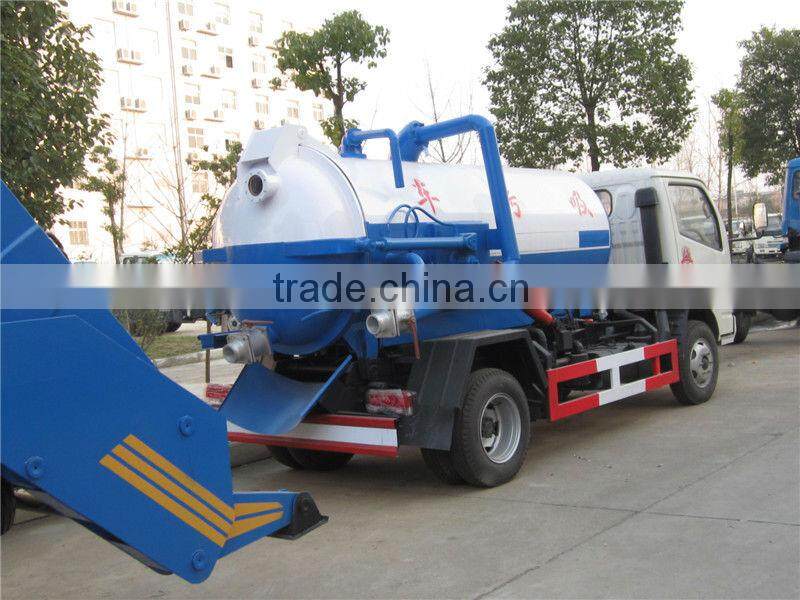 Dongfeng 4000liter vacuum cleaning truck