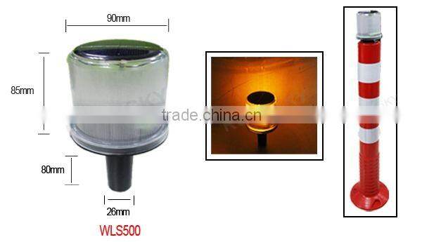 Good Visual Warning Flashing Solar Traffic Light