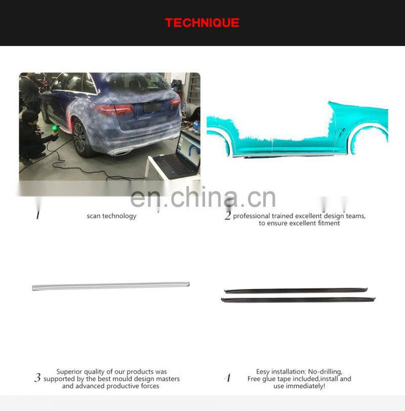 Carbon Fiber X3M Side Skirts Extension for BMW F97 X3M F98 X4M 2019-2021
