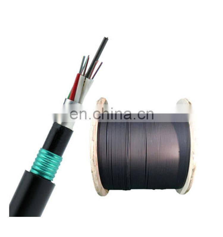 Duct moq 2km drum box gyta 2 4 8 12 24 32 48 96 288 144f optical fiber cable black color opgw fiber cable