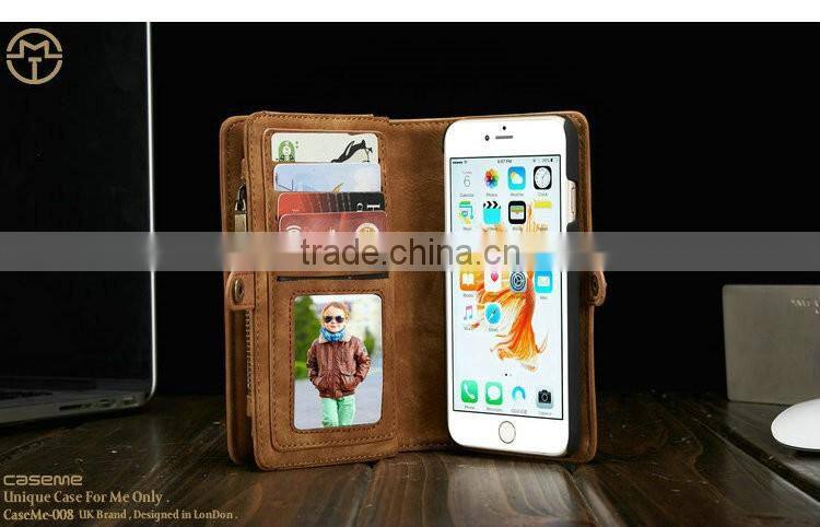 Wallet leather case for iphone 6, Multi-function case for iphone 6