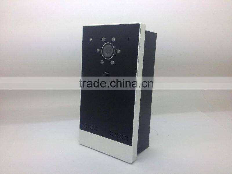 New Touch Button Smart WiFi Video Door Phone With Motion Detection Supported App for Android & IOS