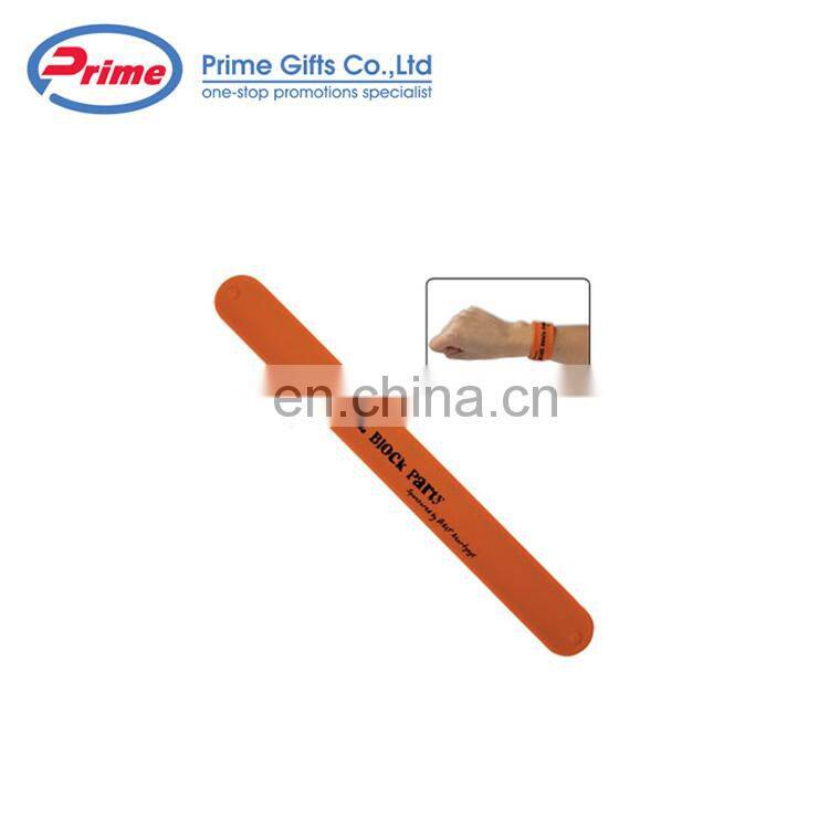 Wholesale Cheap Silicone Sport Custom Slap Bracelet