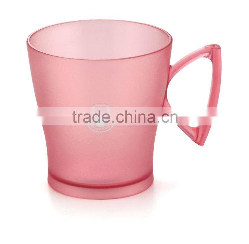 Good Quality PP food grade novel design printing logo plastic mug