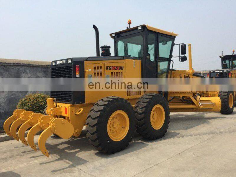 SHANTUI 160kw motor grader SG21A-3 with front blade rear ripper price