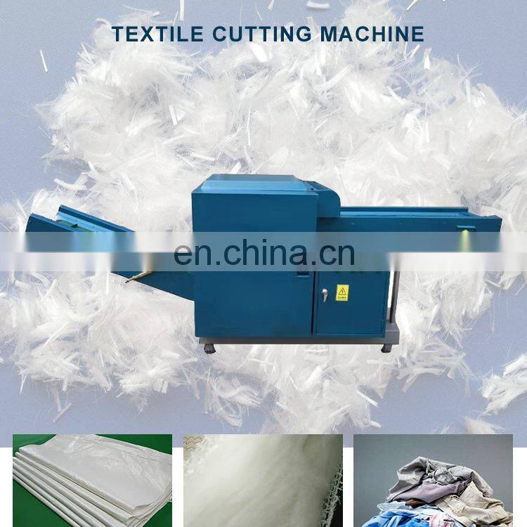 Waste Recycling Use Fiber Fabric Plastic Cutting Machine Waste Cloth Rags Cutter Shredding Machine Wool Shredder