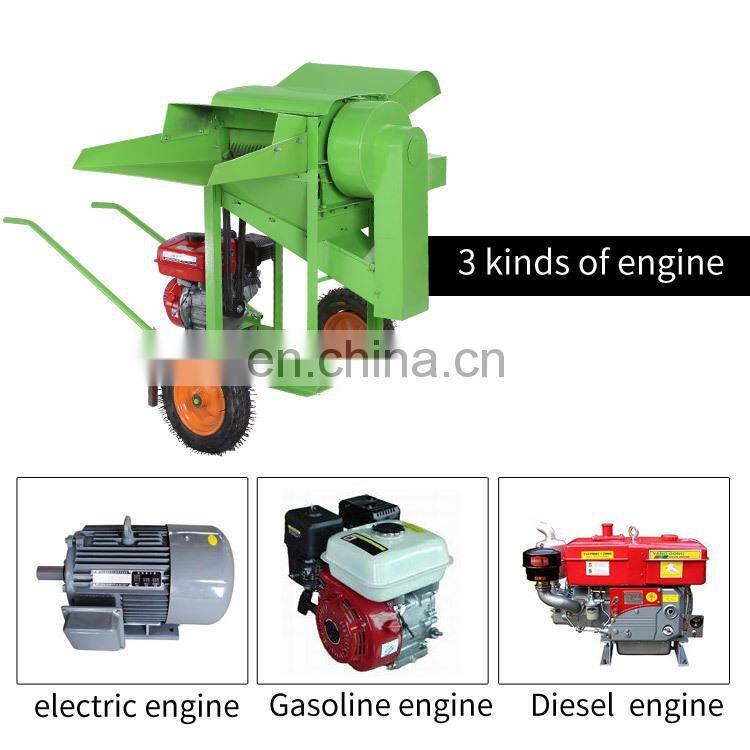 home-used small manual portable rice/bean/wheat thresher/mini rice thresher