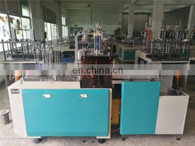 PP600H Semi Automatic double workplace PE-coated paper plate making machine, wedding decoration pasty tray forming machinery