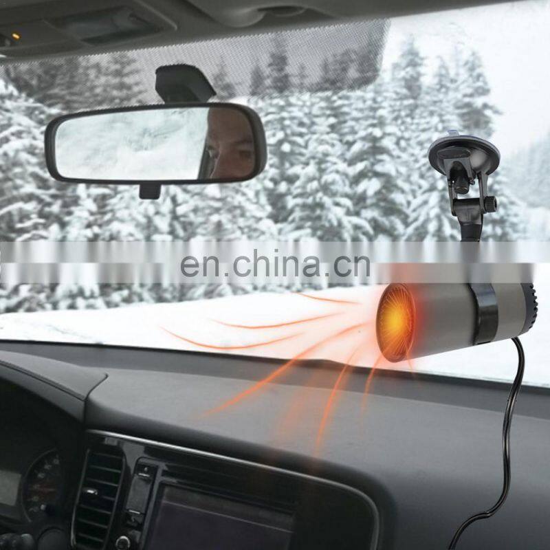 150W 2 IN 1 Portable Fast car heater 12v Demister Vehicle Heater Fan Mini Car windshield defogger for Car interior Air Heater