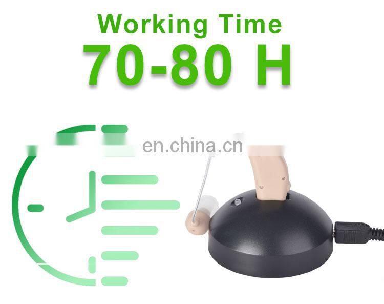 Wholesale OEM Manufacturer Good Price BTE Deaf Aid Noise Reduction Quickly For Deaf Portable Hearing Aids