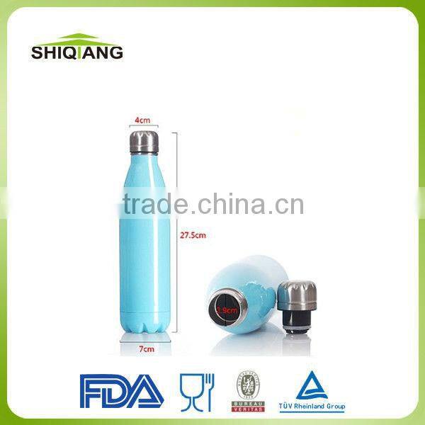 Double wall stainless steel coke bottle sport water bottle BL-6047