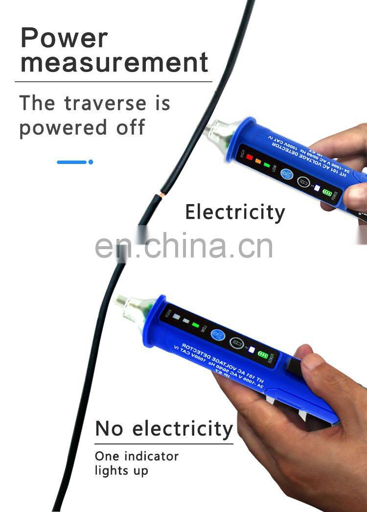 Convenient To Carry Non-contact Multi-function Digital Display Voltage Test Pen