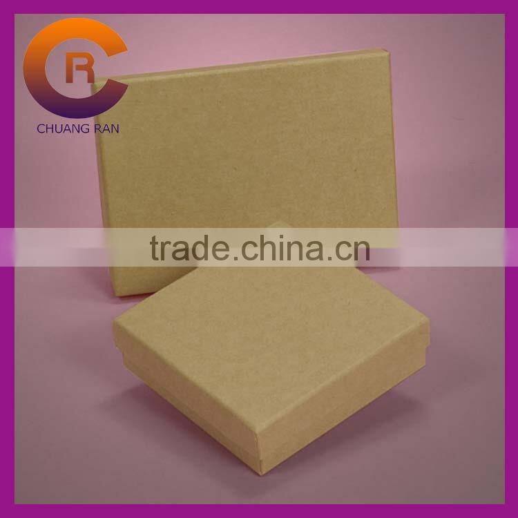 Matte lamination cardboard printed custom blank jewelry box