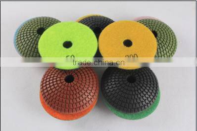 Full Convex wet polishing pad