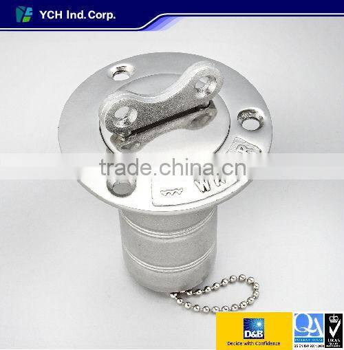 Marine Stainless Steel Water Tank with Key Lock Deck Filler
