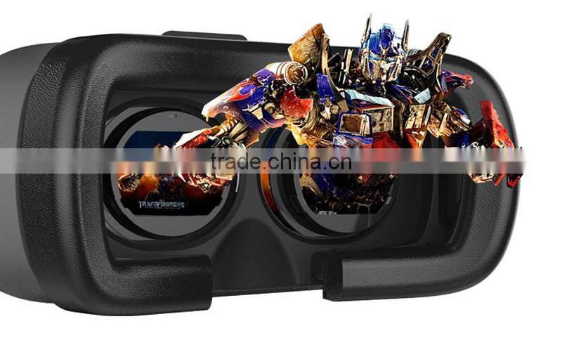 Hot selling Virtual Reality VR headset VR PRO BOX 3D glasses for smart Mobile phone