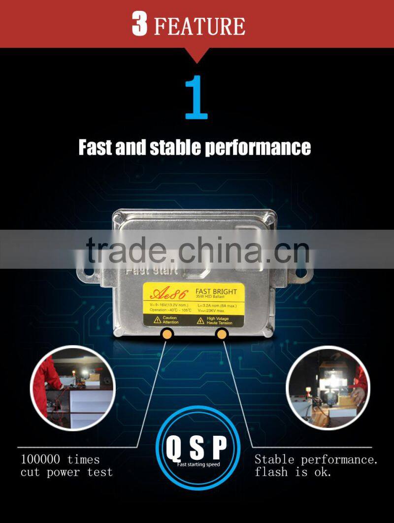 35w ballast! China light lamp type car headlight hid xenon ac electronic fluorescent light circuit canbus Ballast 12v