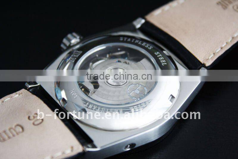 ZGMT-01B Automatic Stainless steel mechanical seagull movement mechanicl elegance watch