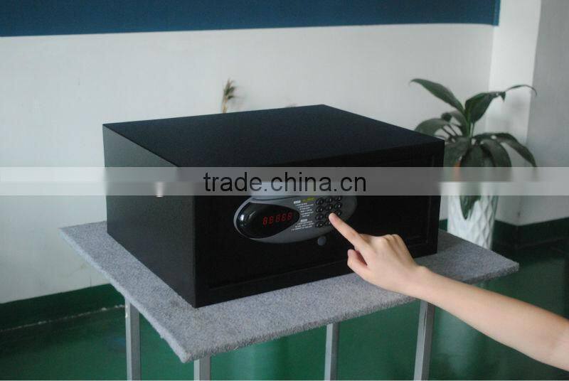 Laptop size hotel safe deposit box locker for hotel room