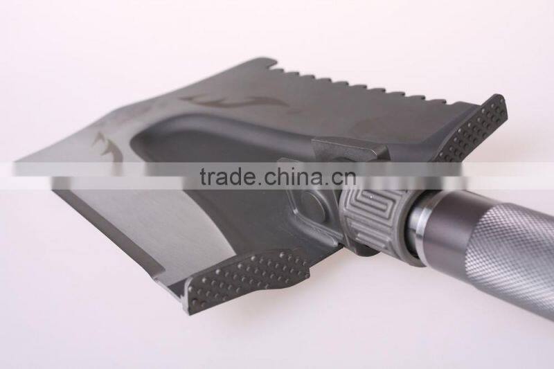 Aluminum Handle Multifunction Shovel with Saw for Hiking / Camping / Hunting / Traveling / Gardening / Mountaineering / Picnic
